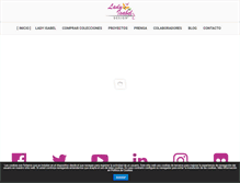 Tablet Screenshot of ladysabel.com